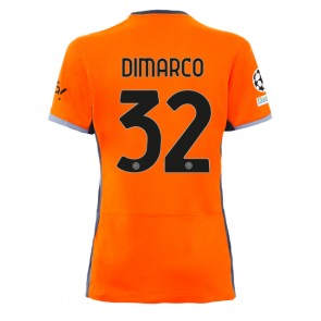 Inter Milan Federico Dimarco #32 Tredje Tröja Dam 2023-24 Kortärmad